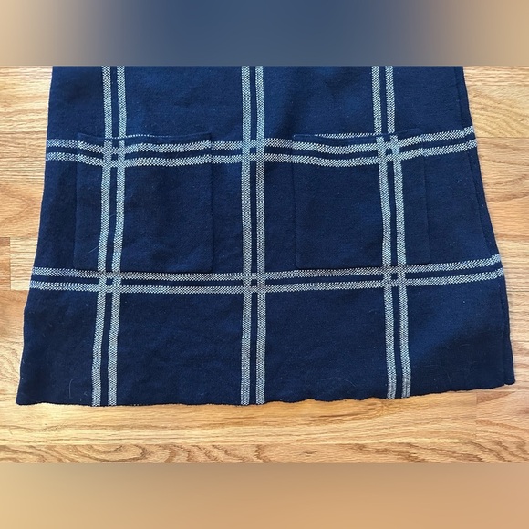 Anthropologie Moth Blue Window Paned
Wool Blend Mock Neck Tunic Sweater - Size S - Picture 4 of 10